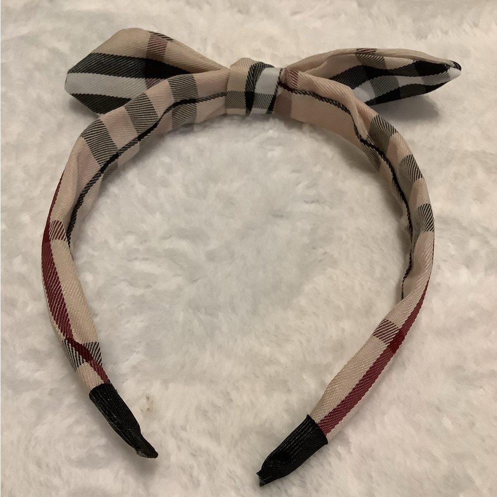 2 Plaid Headbands & Set of Pins (1 of 2 sets posted)